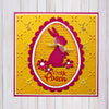 Nellie's choice • background clear stamp happy easter