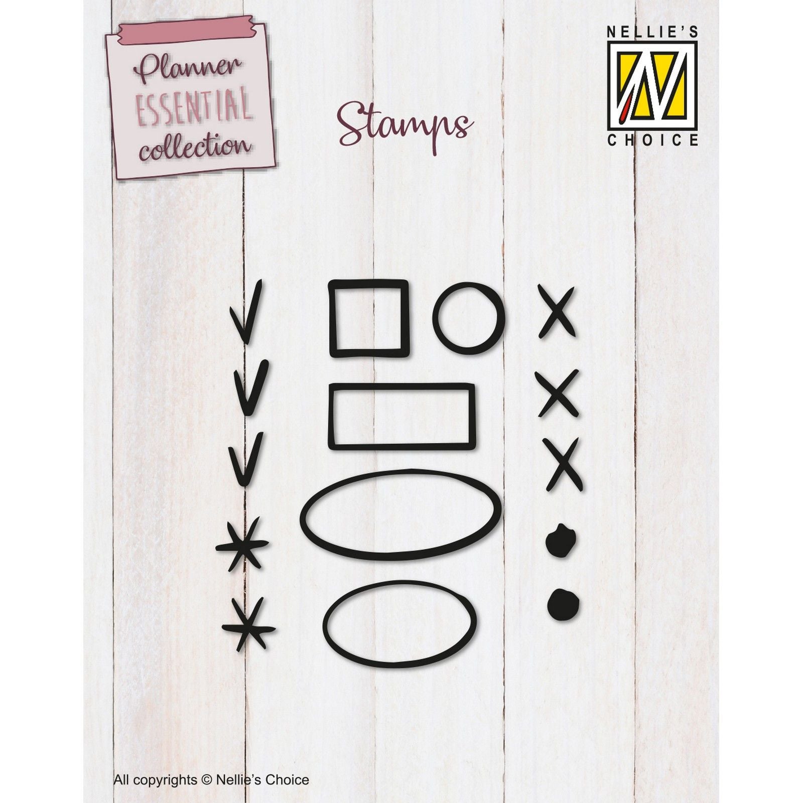 Nellie's choice • clear stamps checkpoints 2 15st.