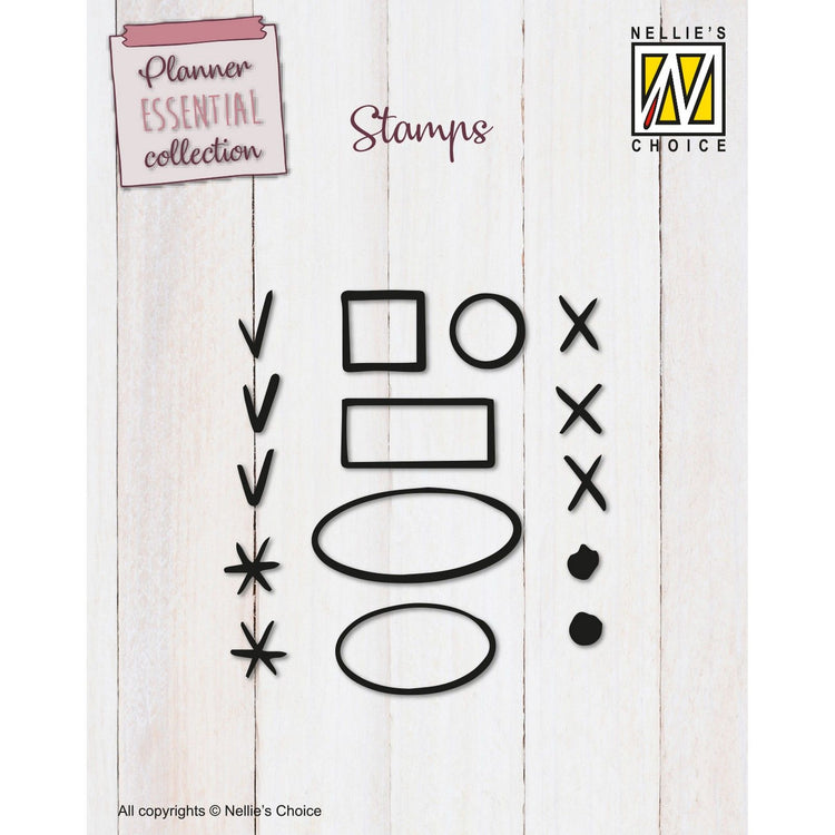 Nellie's choice • clear stamps checkpoints 2 15st.