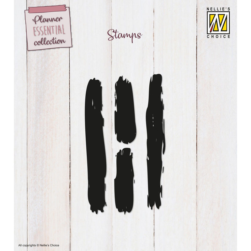 Nellie's choice • clear stamps stripes 4st.