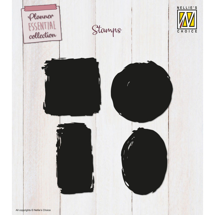Nellie's choice • clear stamps shapes 4st.