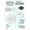 Nellie's choice • clear stamps full of hugs 9st.