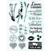 Nellie's choice • clear stamps love is everywhere 22st.