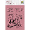 Nellie's choice • clear stamps gnome en elf 3st.