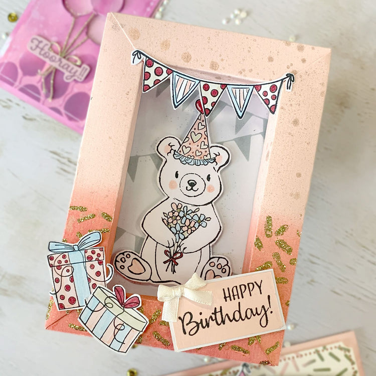 Nellie's choice • clear stamps celebrations 16st.