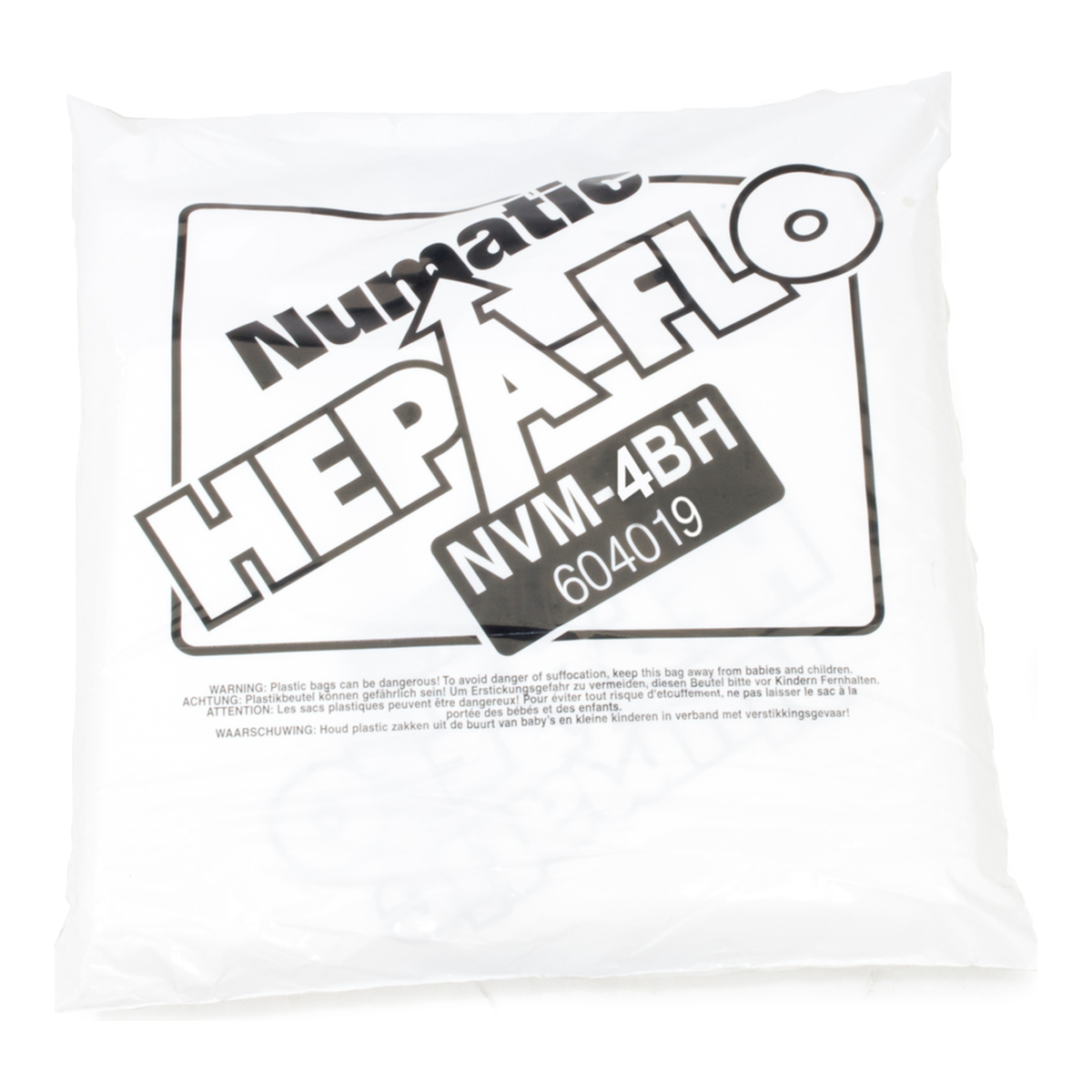 Numatic stofzuigerzak nvm-4bh hepaflow (10 stuks)
