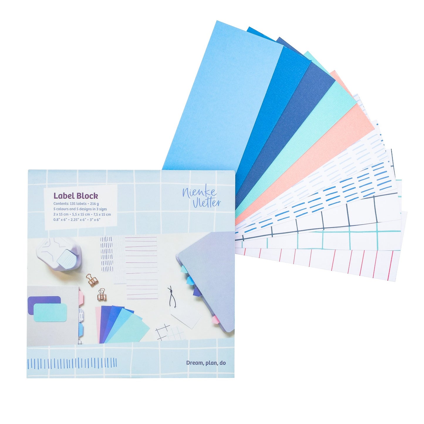 Nienke vletter • labelblok 135 labels