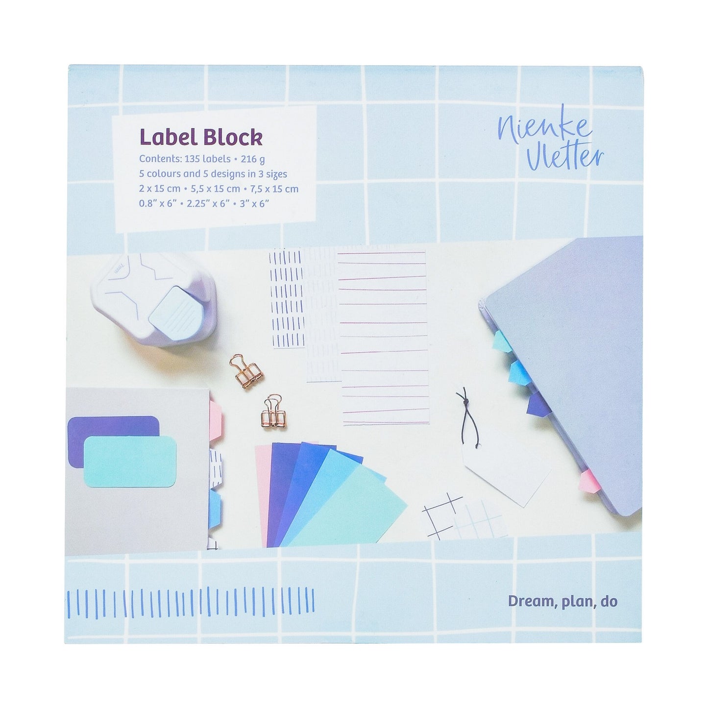 Nienke vletter • labelblok 135 labels