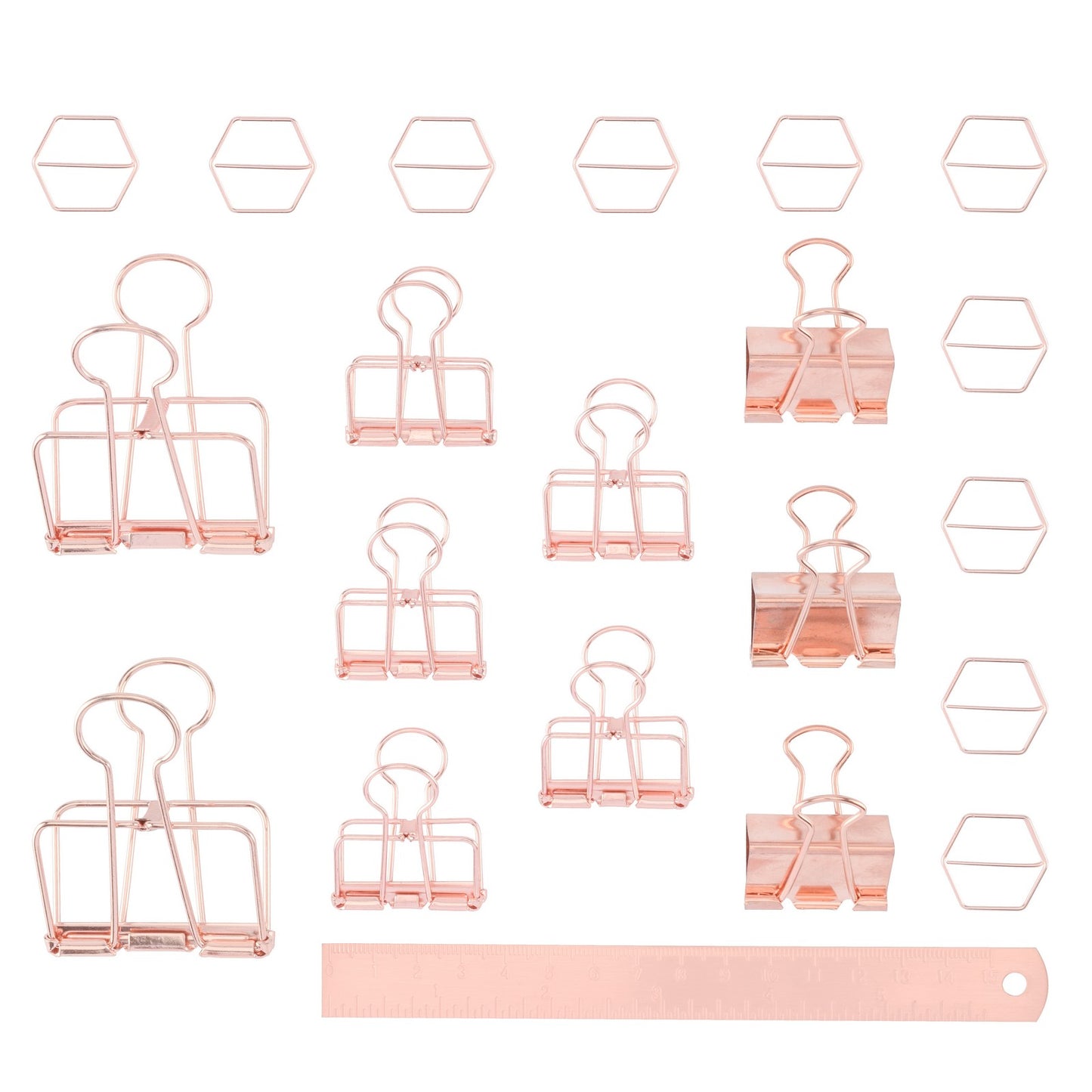 Nienke vletter • stationery set roségoud