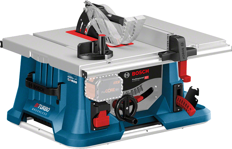 Bosch blauw gts 18v-216 | accutafelcirkelzaag | biturbo | body | zonder accu's laders - 0601b44000