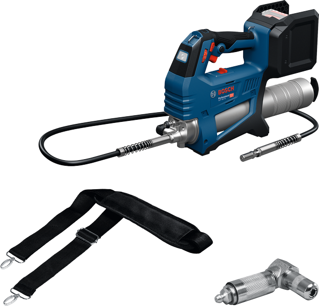 Bosch blauw gfp 18v-10 accuvetspuit | solo | incl. 90 koppeling en schouderband | zonder accu en lader - 06019n6000