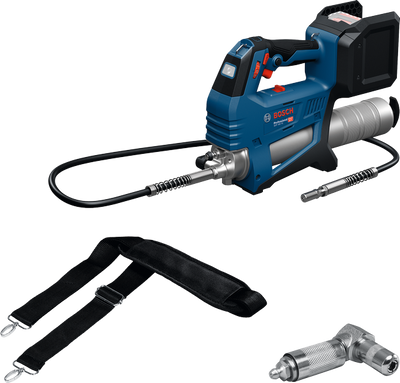 Bosch blauw gfp 18v-10 accuvetspuit | solo | incl. 90 koppeling en schouderband | zonder accu en lader - 06019n6000