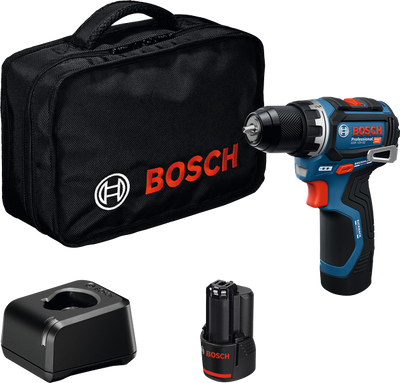 Bosch blauw gsr 12v-32 accuschroefboormachine | 2x gba 12v 2,0 ah en lader gal 12v-20 - 06019n7003