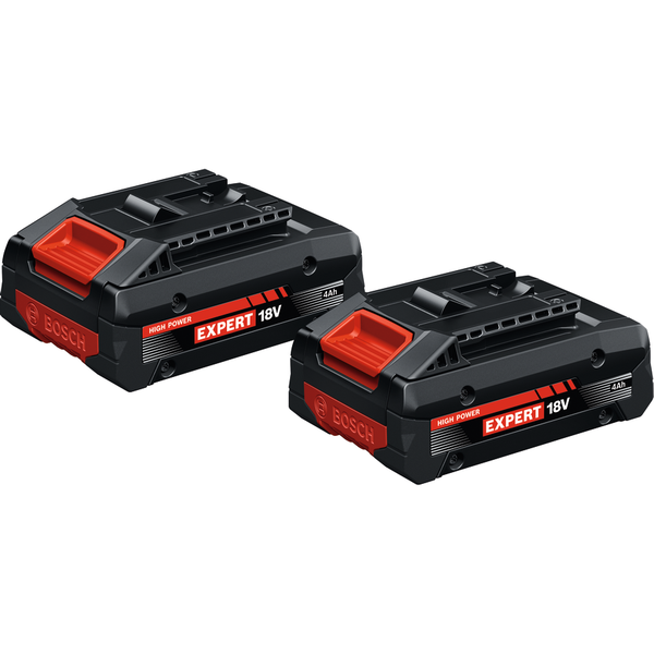 Bosch blauw accuset exba18v-40 | 18v 4,0ah | 2 stuks - 1600a03738