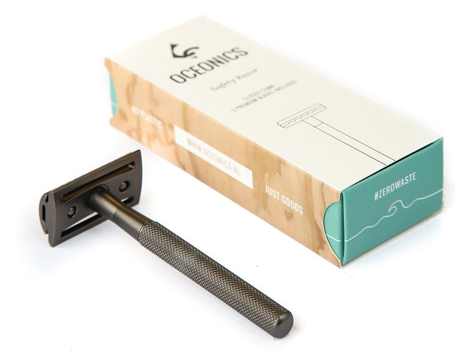 Oceonics scheermes safety razor antraciet