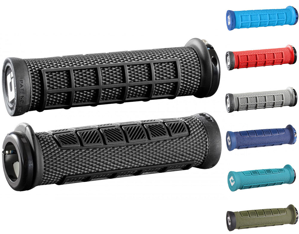 Odi elite pro lock-on 2.1 mtb grips | grau schwarz