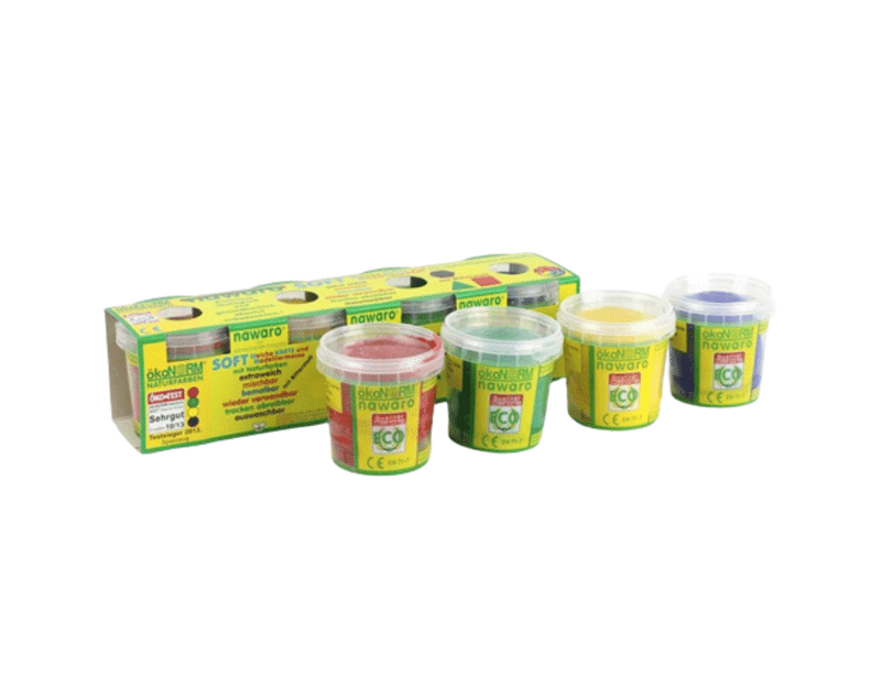 Ökonorm boetseerklei - primair - 4 stuks