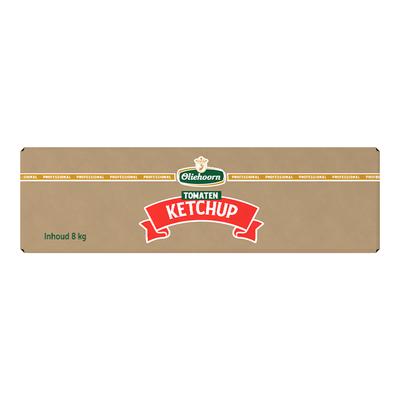 Oliehoorn saus king tomatenketchup (8 kg) bag in box