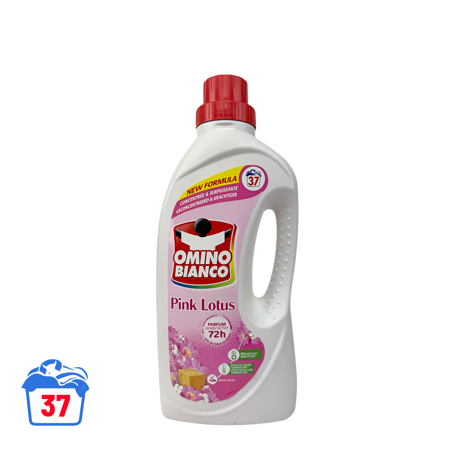 Omino bianco wasmiddel pink lotus 1480ml