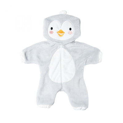 Heless poppenoutfit onesie pinguin, 35-45 cm