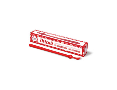 Lamazuna oriculi oorstokje - bioplastic - rood