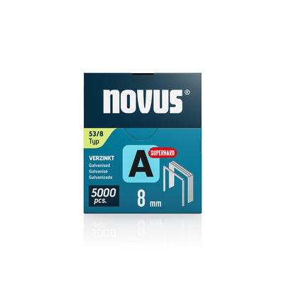 Novus niet met fijne draad a 53 8mm superhard (5.000 stuks) - 042-0762