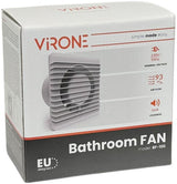 Enzo orno badkamer - toilet ventilator wit 100mm + timer en sensor - 8611020 - afbeelding 2