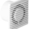 Enzo orno badkamer - toilet ventilator wit 125mm + timer - 8611060