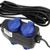 Enzo orno hangkoppeling zwart ip44 h05 3x1,5qmm 10m 4v met klep - 6871981