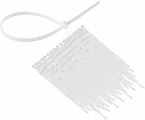 Enzo orno kabelbundelband 7,5x500mm transparant zak(100) - 4113411