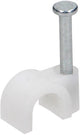 Enzo orno kabelclip 7mm rond wit zak(100) - 4113213