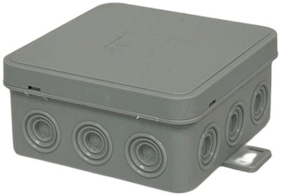 Enzo orno kabeldoos ip54 grijs vierkant 85x85x41mm - 4034057