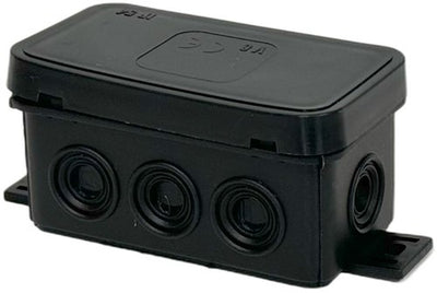 Enzo orno kabeldoos ip54 zwart smal 80x45x41mm - 4034050