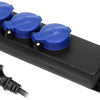 Enzo orno swd tcd zwart ip44 h05 3x1,5qmm 5m 3v met klep - 6871971