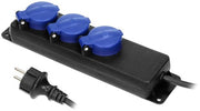 Enzo orno swd tcd zwart ip44 h05 3x1,5qmm 5m 3v met klep - 6871971 - afbeelding 1