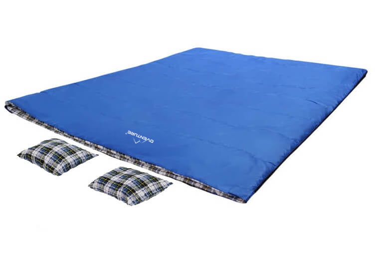 Oventure double comfort slaapzak