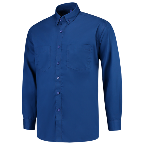 Werkhemd lange mouw kobalt xl