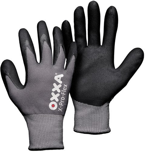 Oxxa x-pro-flex werkhandschoen nft zwart, 9 - 15129009 - 15129009