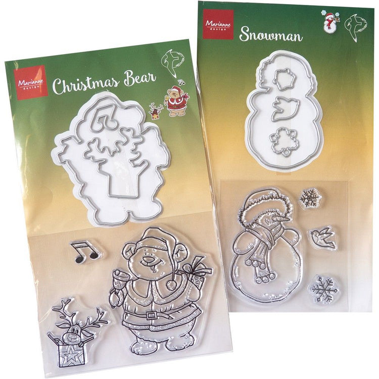 Marianne design • product assorti bear snowman