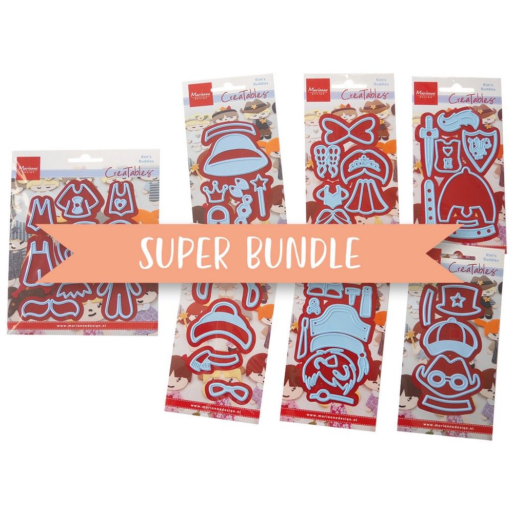 Marianne design • product assorti kim's buddies super bundle