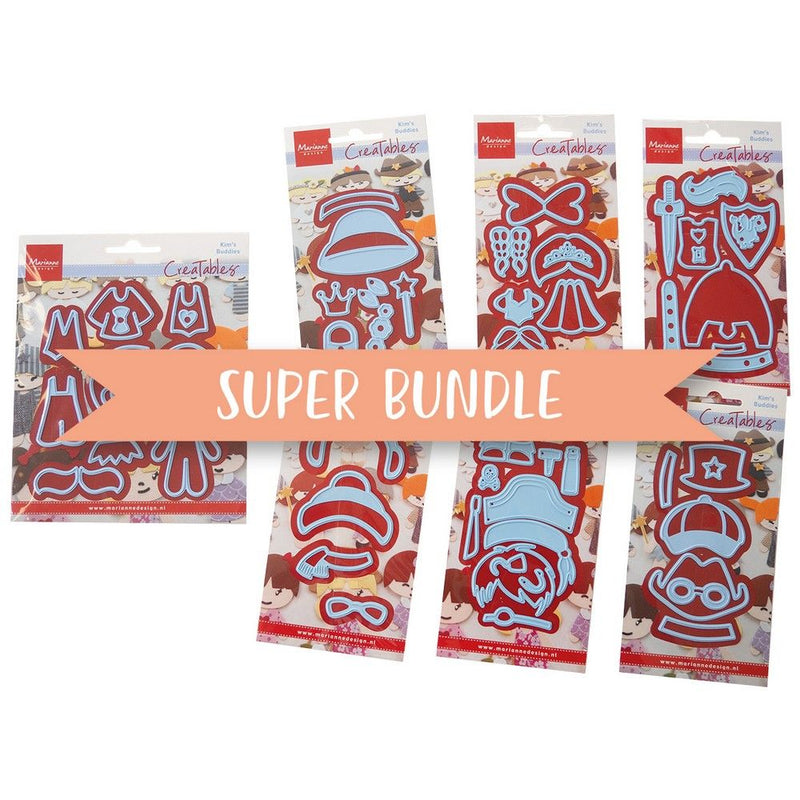 Marianne design • product assorti kim's buddies super bundle