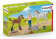 Schleich farm world - arts bezoekt merrie en veulen - speelfigurenset - kinderspeelgoed voor jongens en meisjes - 3 tot 8 jaar - 8 onderdelen