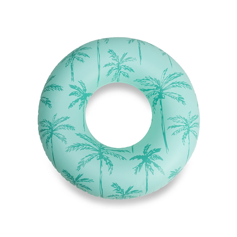 Palm trees | groene zwemband ø 102 cm