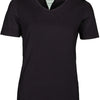 Papillon Fitness shirt s sl v-neck dames zwart maat S