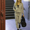 Papillon Sweat pants cuff dames grijs maat 3XL