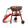 Paradiso toys Speelgoedbarbecue 50 cm 30-Delig Rood zwart
