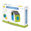 Paradiso toys Speelhuis Summer 102 x 90 cm groen grijs blauw