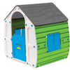 Paradiso toys Speelhuis Summer 102 x 90 cm groen grijs blauw
