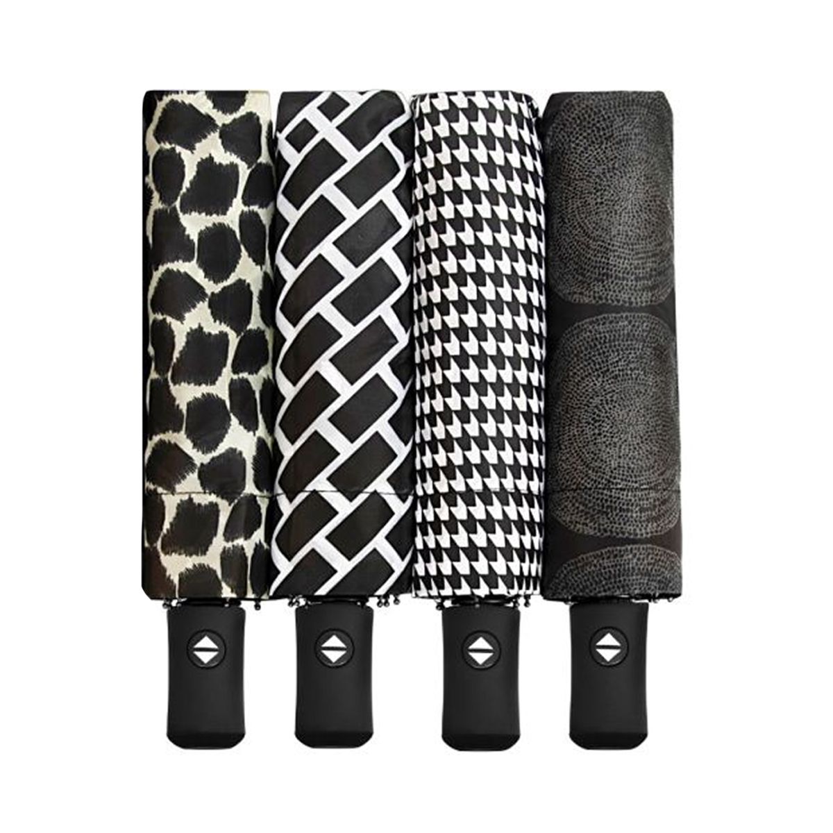 Impliva falconetti paraplu automatisch open + close mini size design assorti