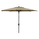 Madison parasol paros opdraai 300cm ecru